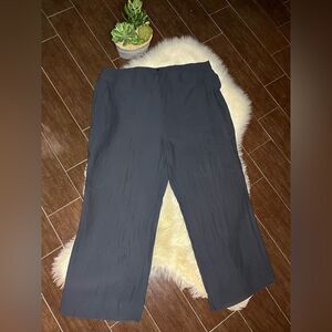 Soft Surroundings Black Wide Leg Pants Sz 2X